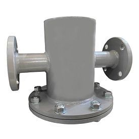 Грязевик вертикальный LD, Ду 150, Ру16, сталь, фланцевый, ГА.Р.Ф.150.16.2